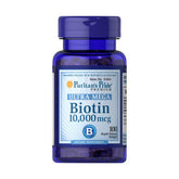 Puritan's Pride Ultra Mega Biotin 10000MCG-100Serv.-100Rapid Release Softgels