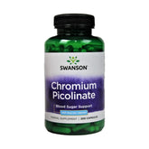 Swanson Chromium Picolinate 200mg.-100Serv.-100Capsules