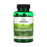 Swanson Full Spectrum Ashwagandha-50Serv.-100Caps.