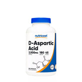 Nutricost D-Aspartic Acid (DAA)-3000mg-45Serv.-180Caps