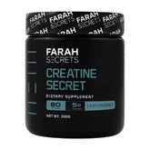 Farah Secrets Creatine Secret-60Serv.-300GM-Unflavored