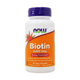 Now Foods Biotin 5000mcg Energy Production.-60Serv.-60Veg Capsules