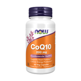 Now Foods CoQ10 200MG Cardiovascular Heath-60Serv.-60Caps