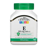 21st Century Vitamin E 180MG (400IU)-110 Softgels