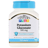 21st Century Potassium 595mg.-110Tablets