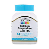 21st Century Calcium Magnesium Zinc+D3.