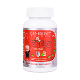 Genesisvit Pharma Zinc+Vitamin C Kids-100Serv.-100Chewable Tabs.-Strawberry Flavor