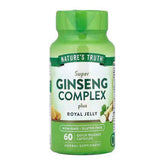 Natures Truth Super Ginseng Complex Plus Royal jelly-30Serv-60Capsules