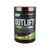 Nutrex Research Outlift Burn Thermogenic Pre Workout Powder, 2 in 1 Performance & Shredding Supplement with Metabolyte, GBBGO (22 Servings, Maui Twist)