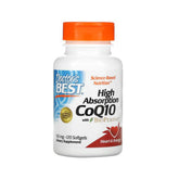 Doctor's Best High Absorption Coq10 With Bio Perine-120Serv.-120 Soft Gels