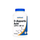 Nutricost Performance D-Aspartic Acid-2000mg-45Serv.-180 Caps