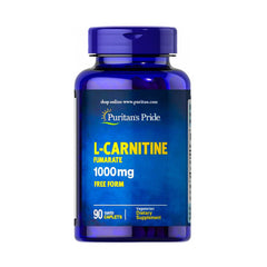 Puritan's Pride L carnitine-1000mg-90Serv.-90Tabs.
