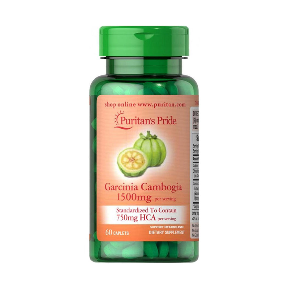 Puritan's Pride Garcinia Cambogia 1500Mg-30Serv.-60Caplets