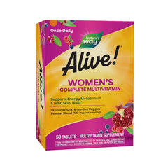 Nature’s Way Alive! Women’s Complete Multivitamin 50 Serv.-50 Tablets