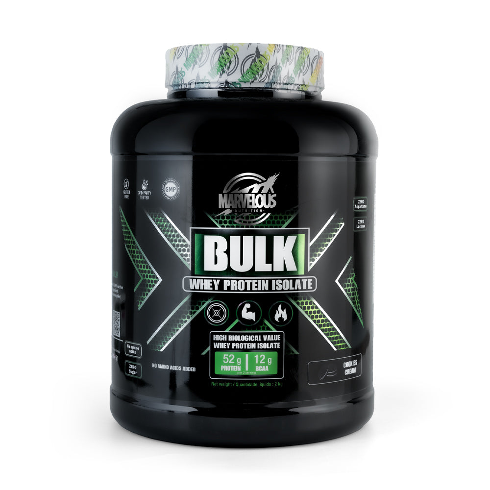 Marvelous Nutrition Bulk Whey Protein Isolate-67Serv.-2Kg