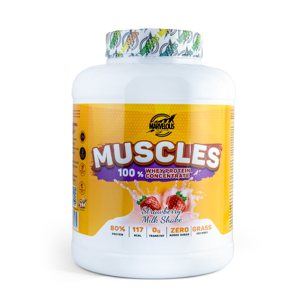Marvelous Nutrition Muscles 100%Whey Protein Concentrate-67Serv.-2KG