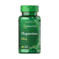 Puritan's Pride Magnesium 250MG.-100Serv.-100Coated Caplets