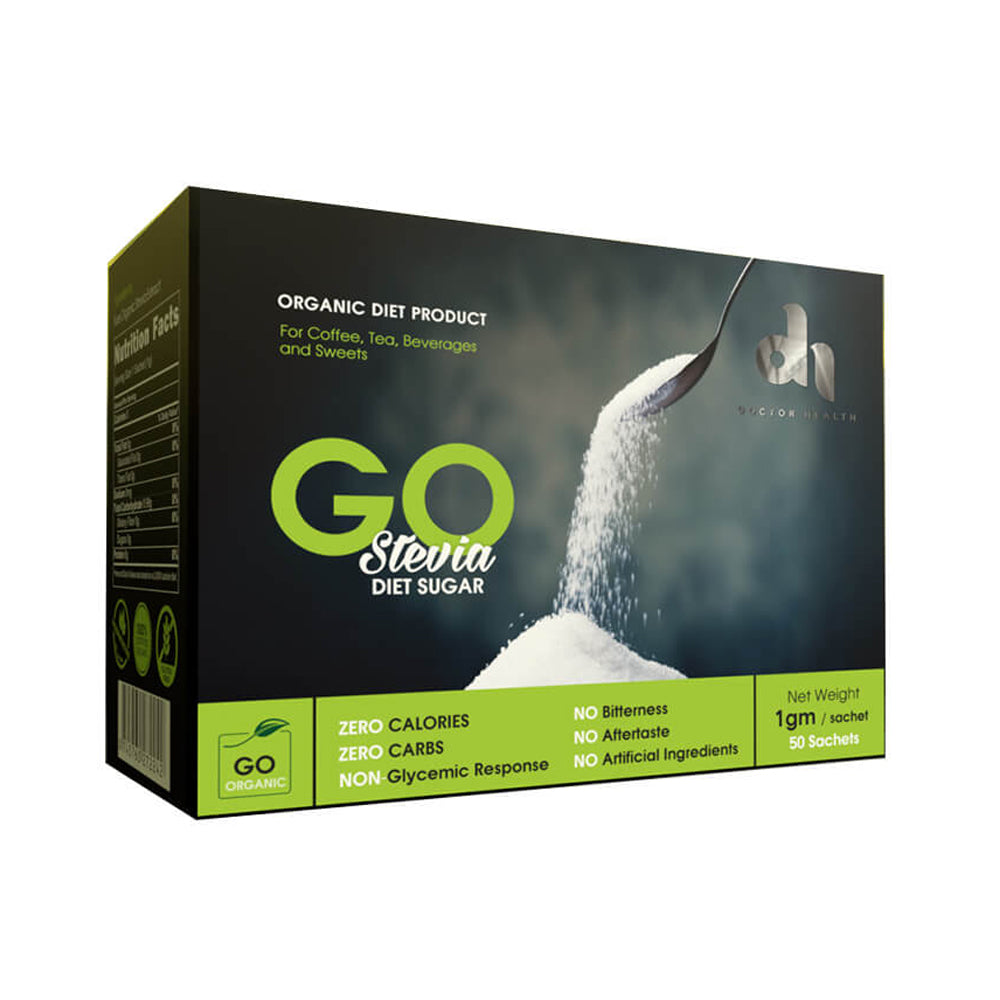 Dr.Health Go Stevia Diet Sugar-50Sachets