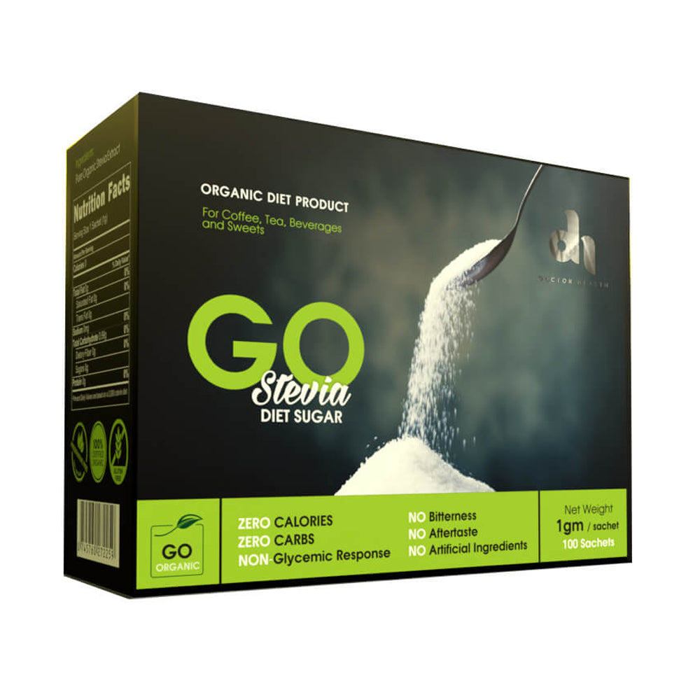 Dr.Health Go Stevia Diet Sugar-100Sachets