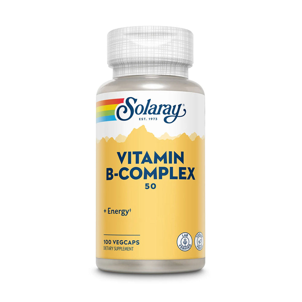 Solaray Vitamin B-Complex-100Serv.-100Veg caps.