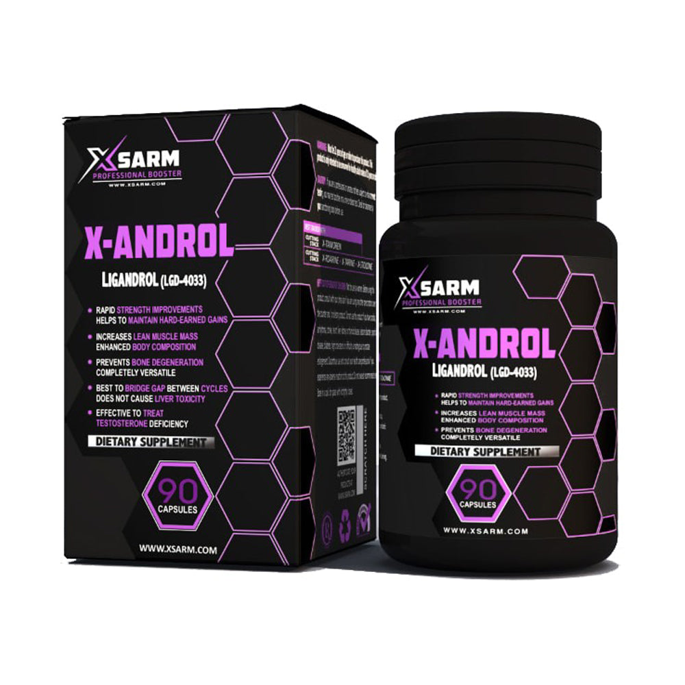 Xsarm professional booster X-androl ligandrol(lgd-4033)-90Caps.