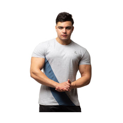 X Line X Cross T shirt - Heather Gray