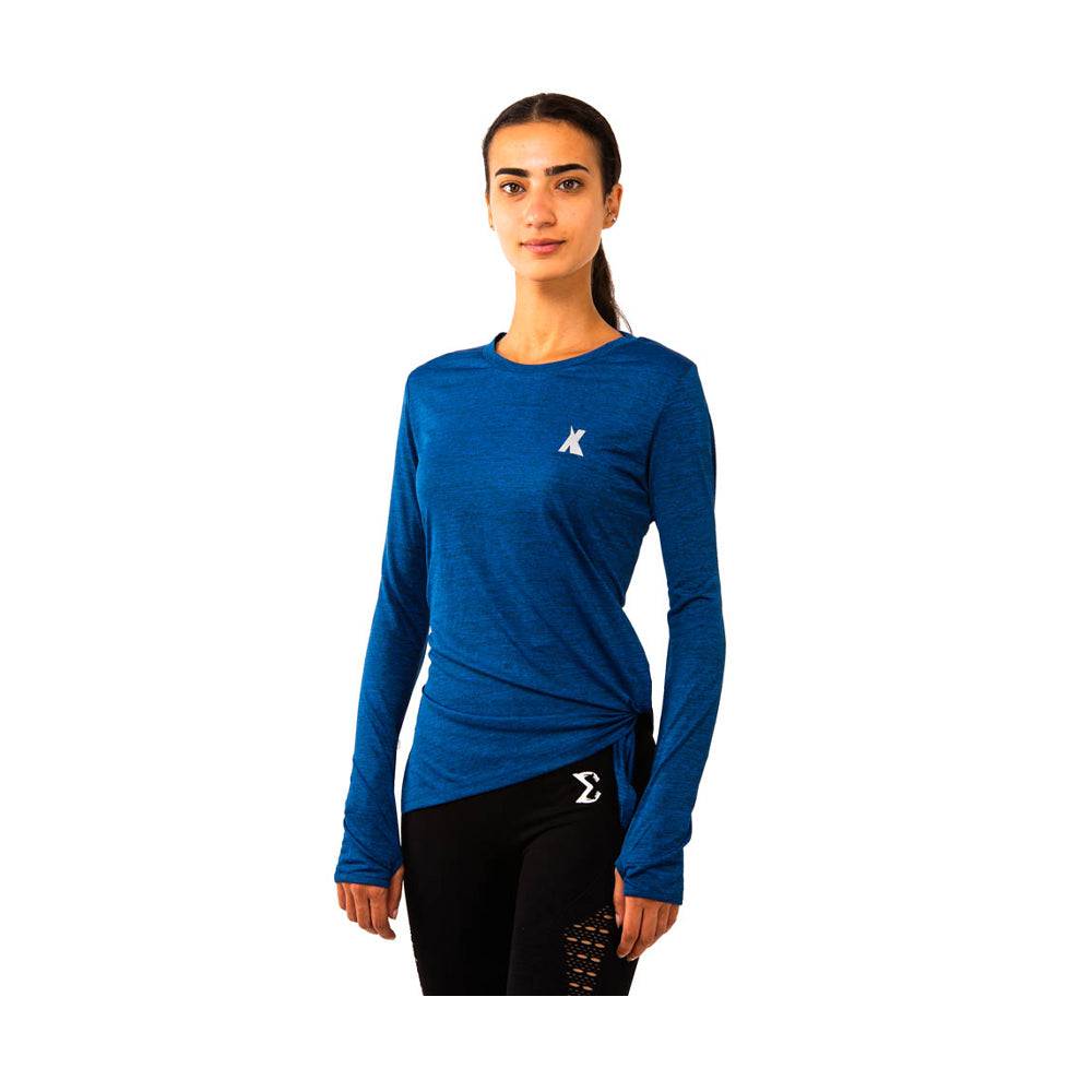 X Line T Shirt Hero Twist X Long Sleeve Tee-Blue