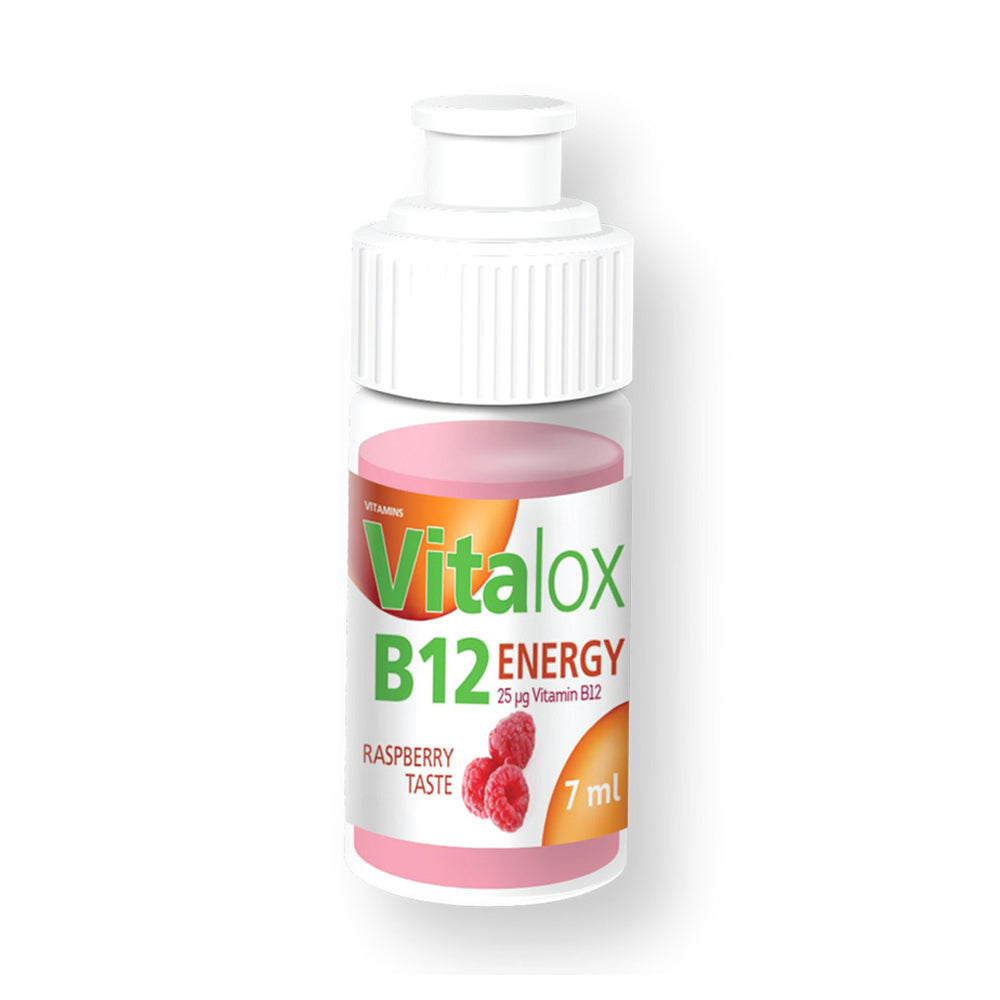Healthera Vitalox B12 Energy-1Serv.-7Ml-Raspberry
