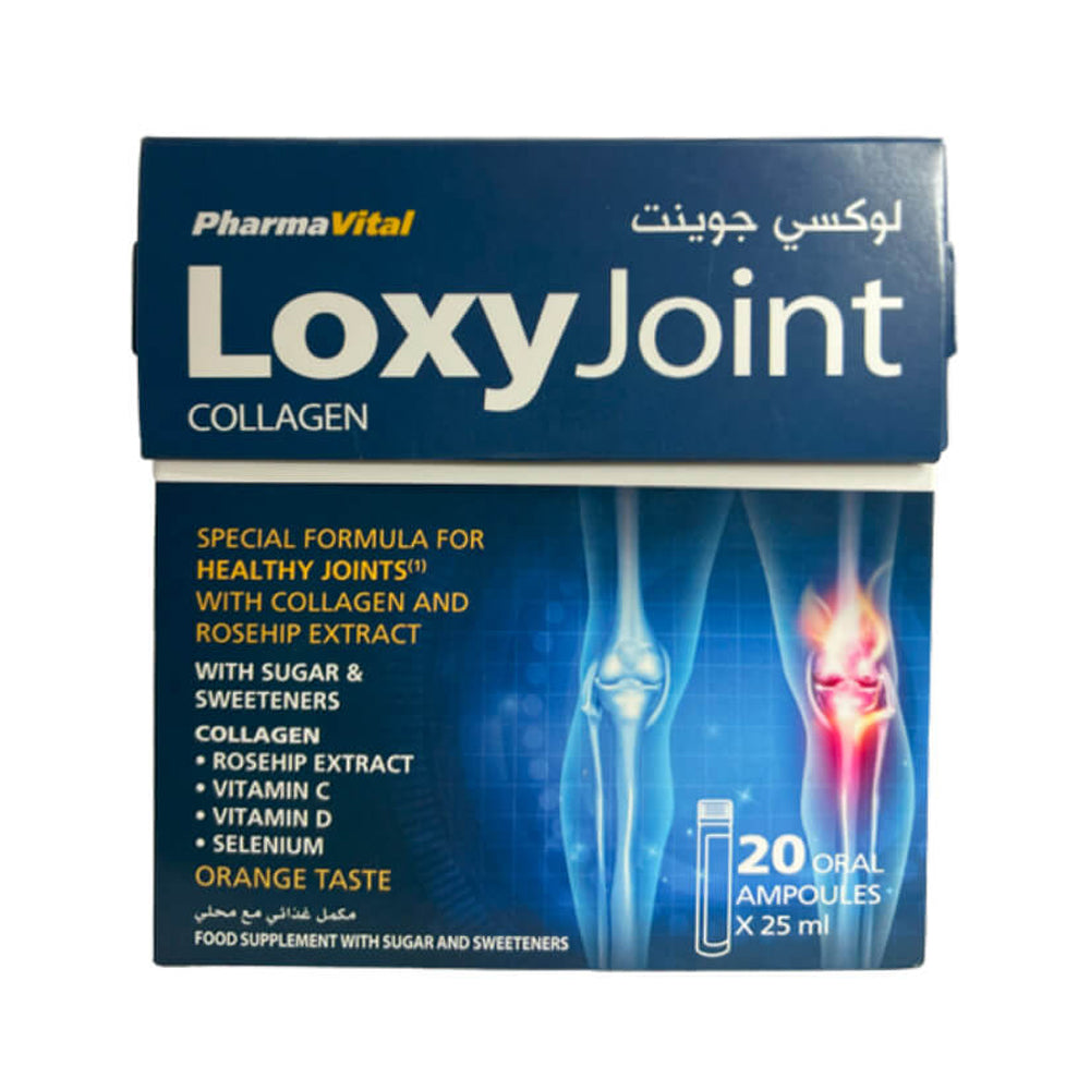 Pharma Vital Loxy Joint Collagen-25Ml.-1Oral Ampoule.-Orange