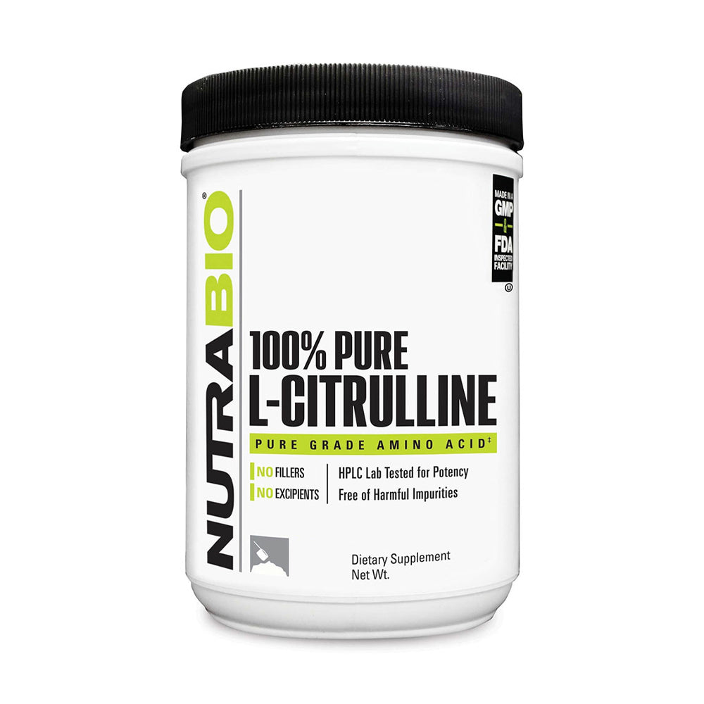 Nutra Bio L-Citrulline Pure Grade Amino Acid-150Serv.-300G