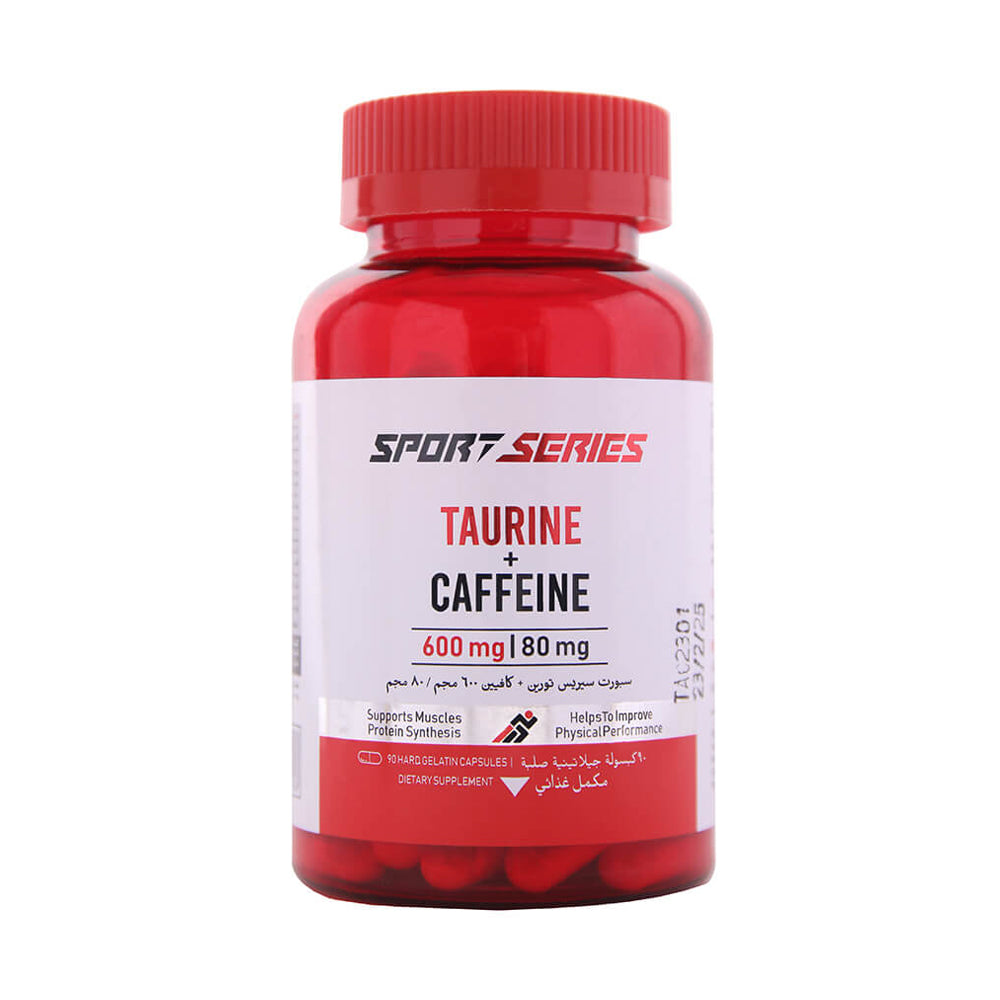 Building Blox Sport Series Taurine 600Mg +Caffeine 80Mg.-90Serv.-90Capsules