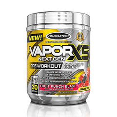 Muscletech Vapor X5 Next Gen-30Serv.-232G-Fruit Punch Blast