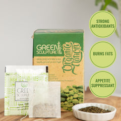 Organic Nation Green sculpture With Wild Mint&Sage-20 Packs