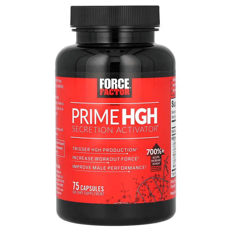 Force Factor Prime HGH Secretion Activator-15Serv.-75 Capsules