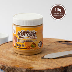 Organic Nation Cashew Spread pro+ added whey protein-275G.-Lotus