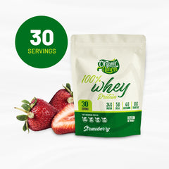Organic Nation 100% Whey Protein-30Serv.-1020g