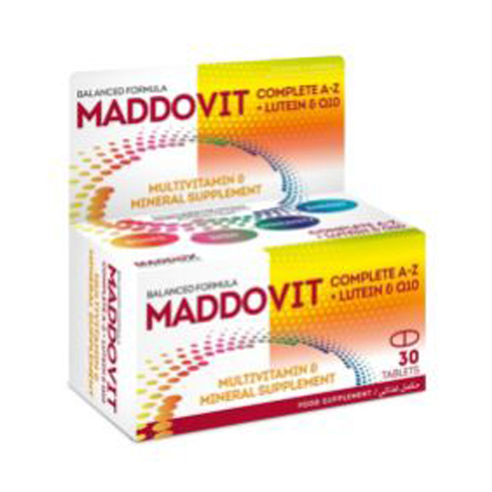 Maddox Pharma Swiss Maddovit Complete A-Z-30Serv.-30Tabs1.