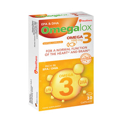 Healthera Omegalox Omega3-1000Mg.-30Serv.-30Caps