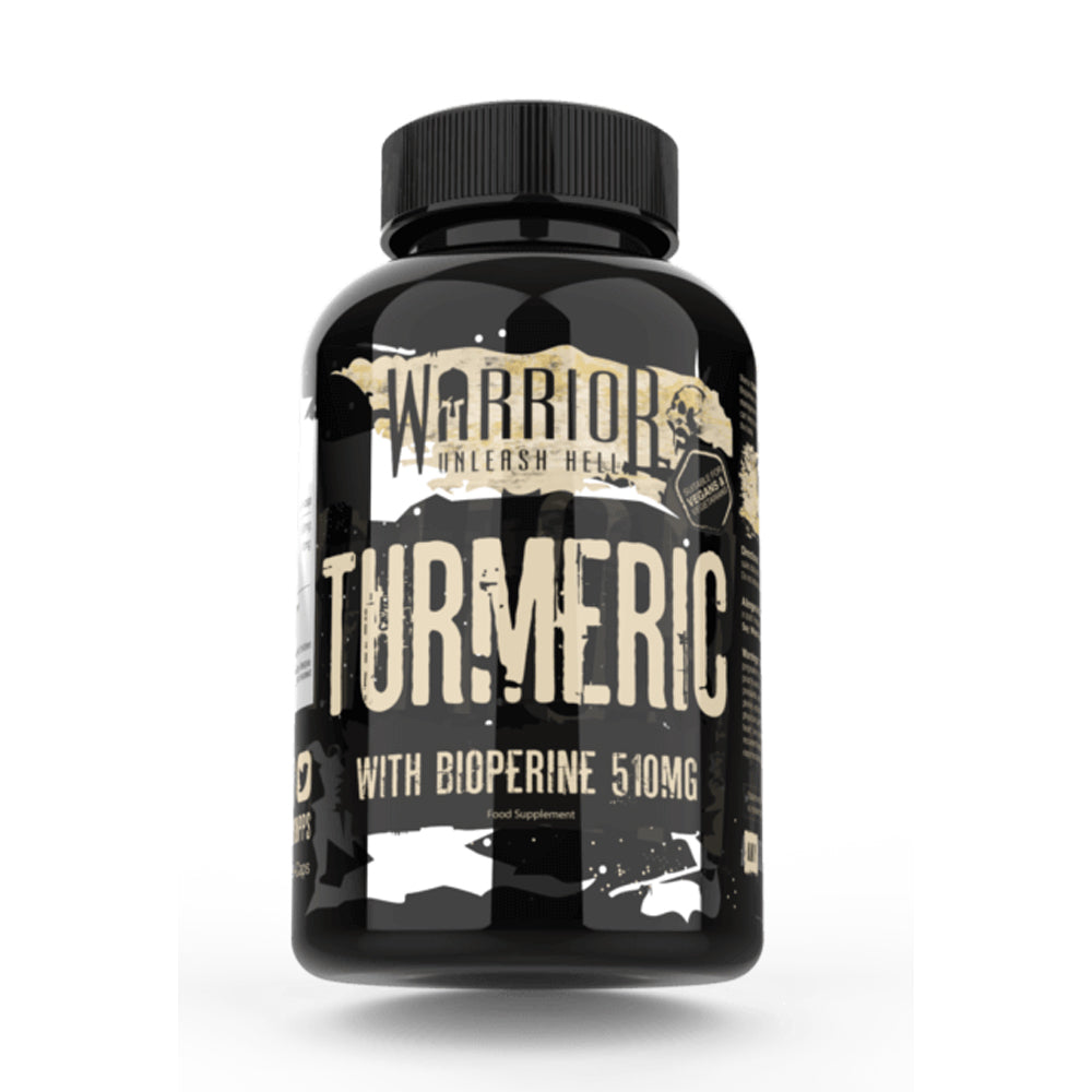 Warrior Unleash Hell Turmeric With Bioperine 510Mg-60Serv.-60V-Caps.