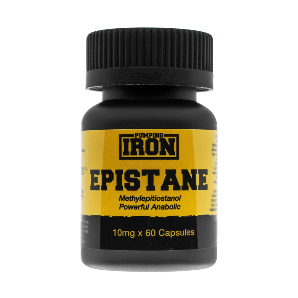 Pumping Iron Epistane (Methylepitiostanol)-10mg-60Caps.