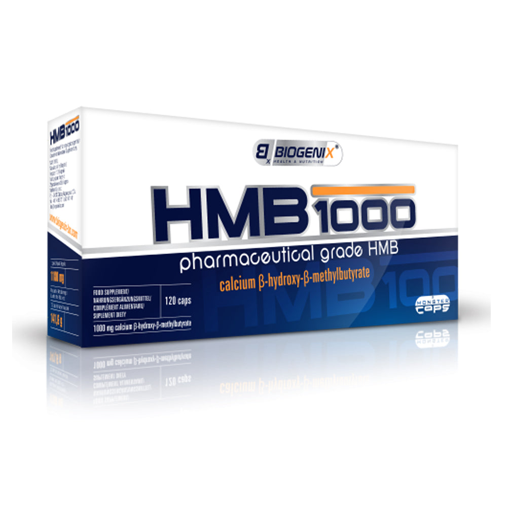 BioGenix Health& Nutrition Hmb 1000Mg.-60Serv.-120Capsules