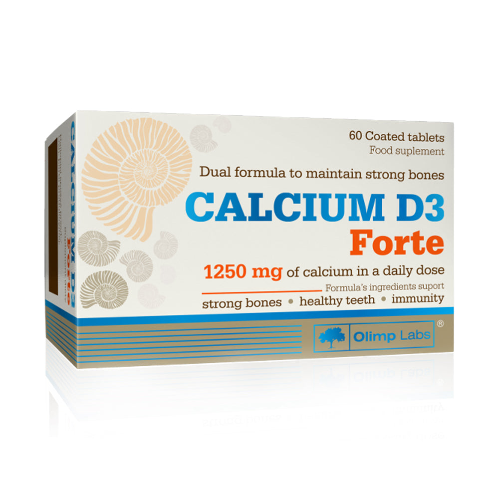 Olimp Labs Calcium D3 Forte 1250mg-60Serv.-60Coated Tabs.