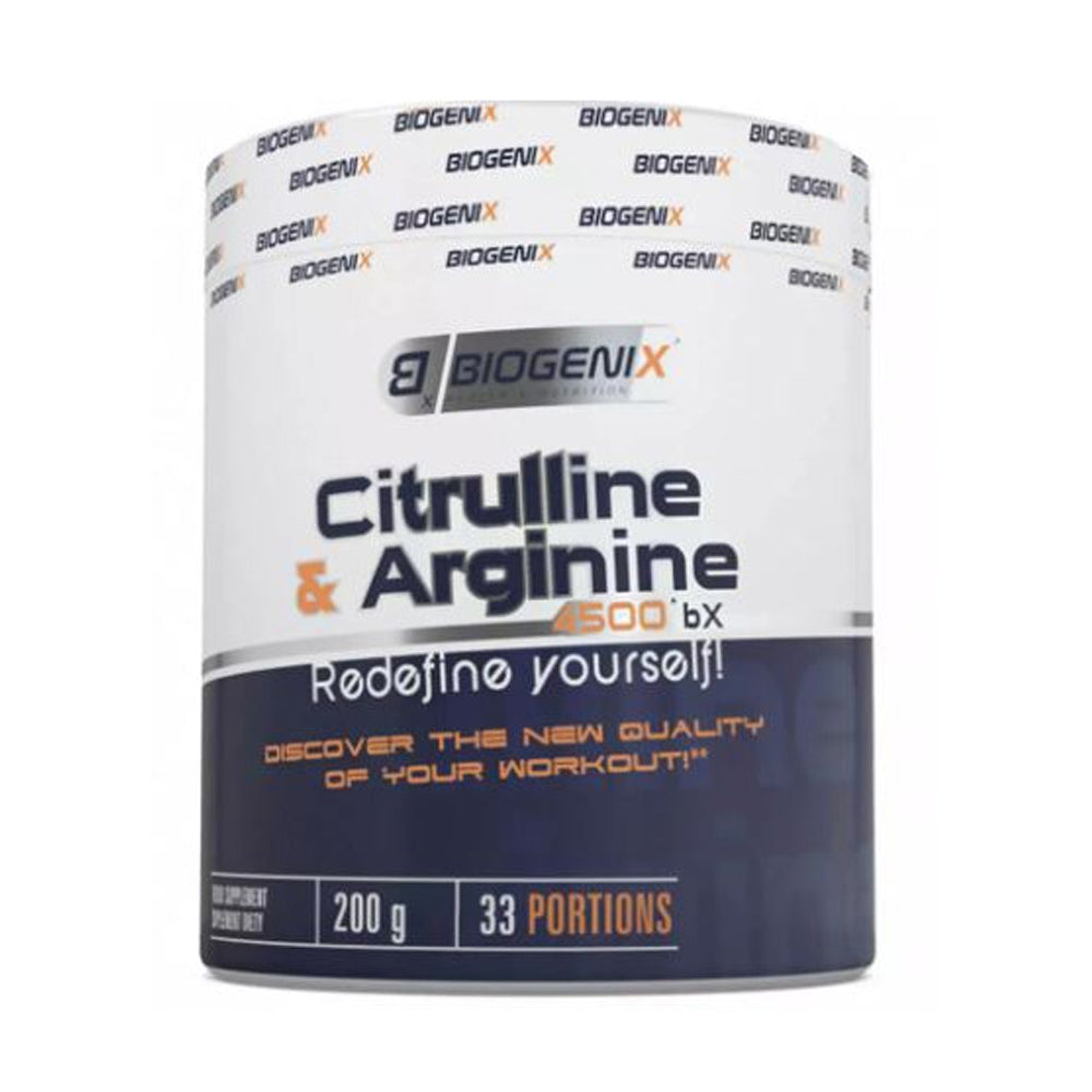 BioGenix Health& Nutrition Citrulline &Arginine 4500Mg-33Serv.-200G
