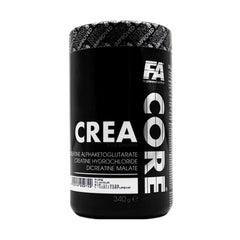 FA Nutrition Crea Core Food Supplement Creatine Alphaketoglutarate &Creatine Hydrochloride&Dicreatine Malate.-50Serv.-340G.-Pure flavor