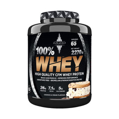 Azgard Nutrition 100% Whey High Quality CFM Whey Protein-65Serv.-2270G