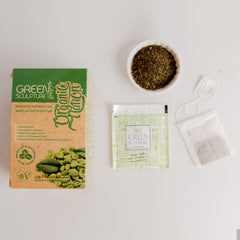 Organic Nation Green sculpture With Wild Mint&Sage-20 Packs