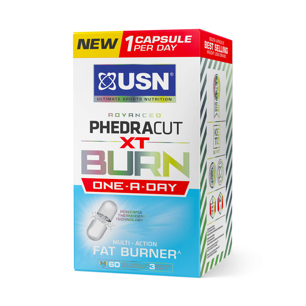 USN Advanced Phedra CUT XT Burn One-A-Day-60Serv.-60Capsules.