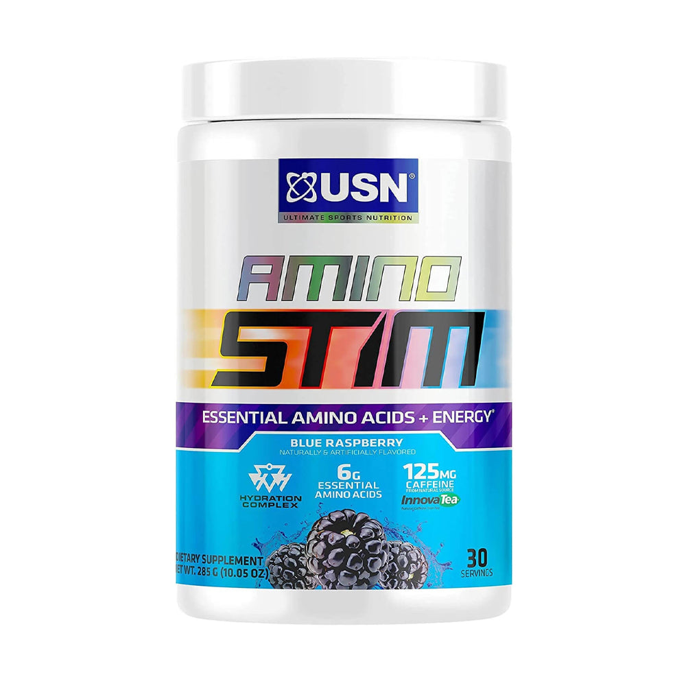 USN Amino Stim Essential Amino Acids+Energy-30Serv.-285G