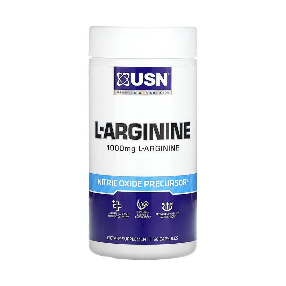 USN L-Arginine 1000g.- 30Serv.-60Capsules