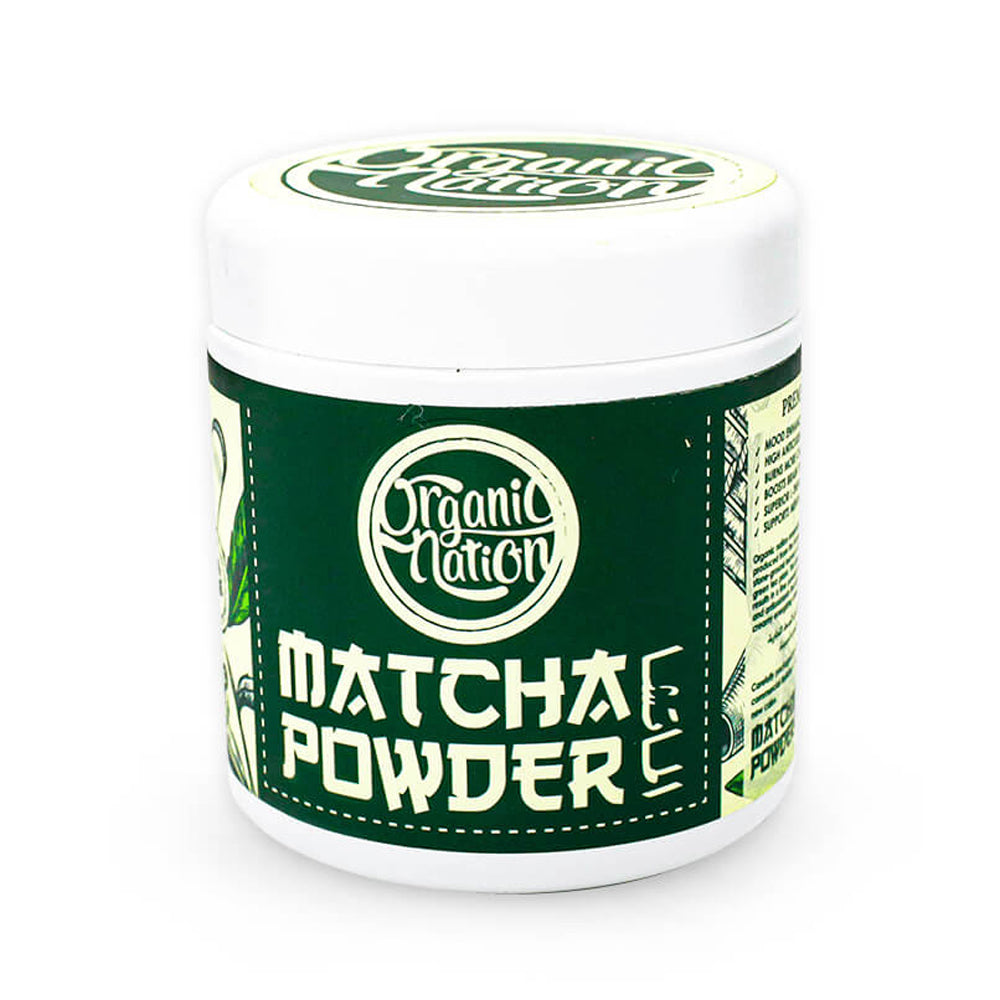 Organic Nation Premium Matcha Powder-125Serv.-125G